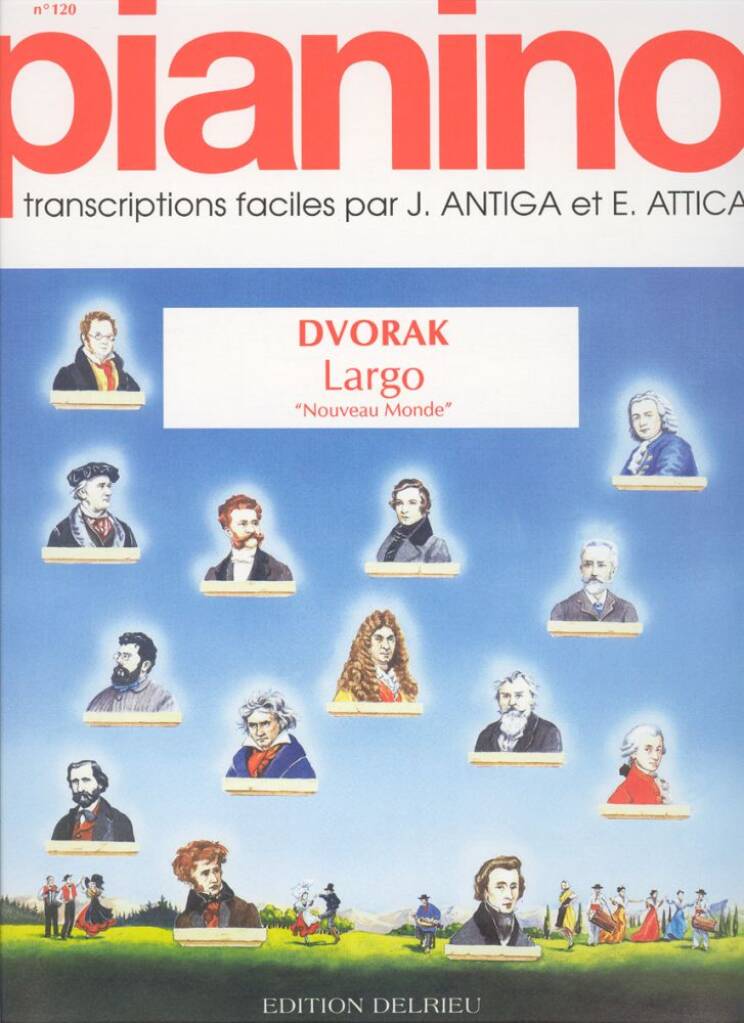 Symphonie Du nouveau monde : Largo - Pianino 120